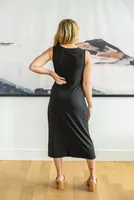 Another New Day Midi Dress Black