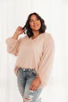 Express Yourself Top Peach