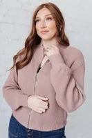 Fireside Zip Up Jacket Taupe