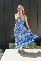 Flower Child Blue Dress