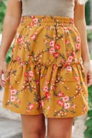 Golden Blooms Skirt