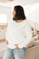 I Choose You Sweater Ivory