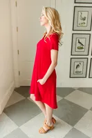 the Now Dress Red