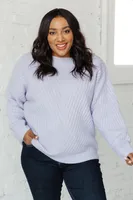 La-La Lux Sweater Lavender