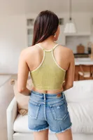 Rendezvous Crop Tank Mustard