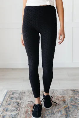 H&M Napped Leggings with Knee Seams