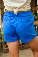 Start the Day Shorts Blue