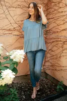 Tiered Top Denim