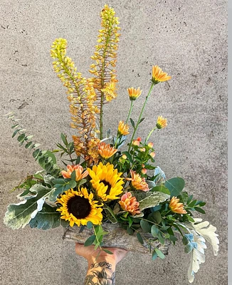 Autumn Fireside Flowers