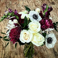 Jewel toned anniversary Flowers