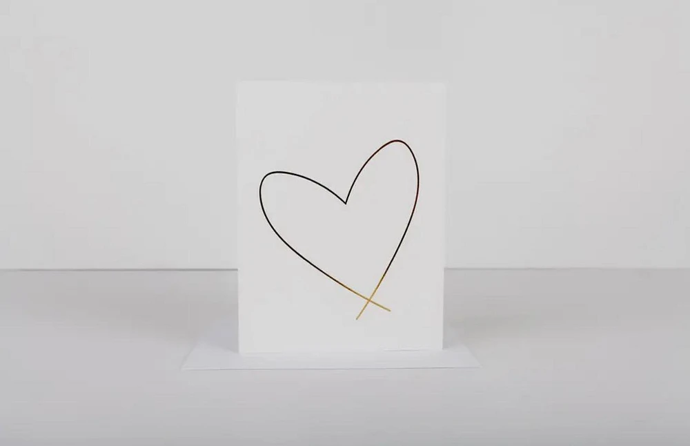 Lewiston Heart - Greeting Card