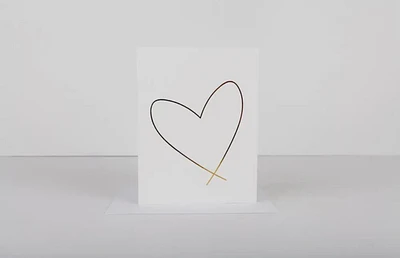 Lewiston Heart - Greeting Card