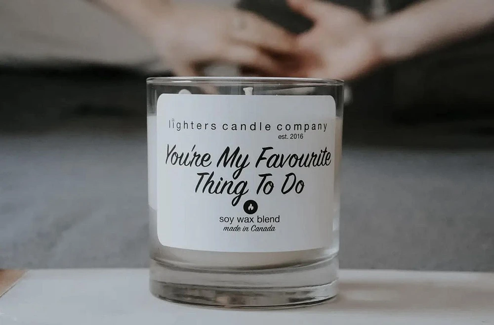 You're My Favorite Thing To Do Candle