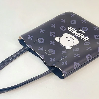 Trendy Bear Leather Shoulder Bag – Stylish & Adorable Everyday Accessory