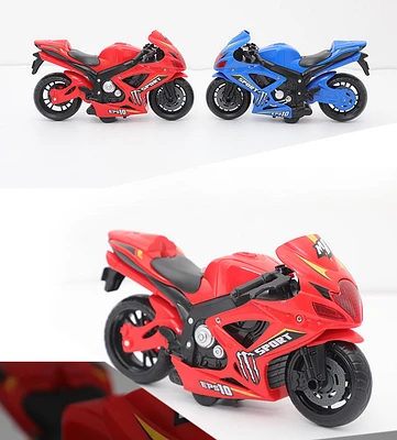 Sound & Light Simulation Motorcycle Toy – Realistic Fun Ride-On Experience