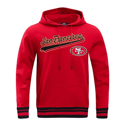 San Francisco 49ers 'Script Tail' Hoodie (Red)