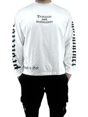 Protector and Maintainer 'Submitted to God' Long Sleeve T-Shirt