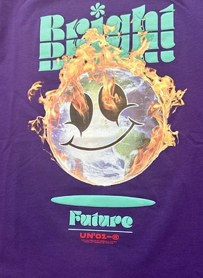 Highly Undrtd 'Bright Future' T-Shirt (Purple) US3141