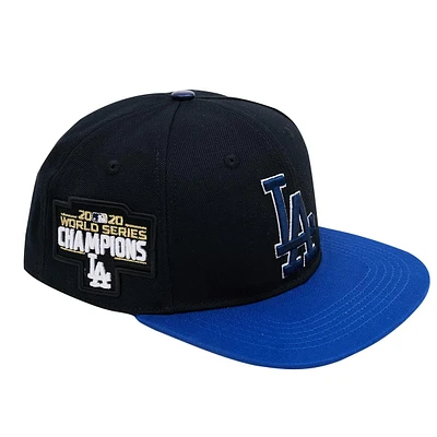 Pro Standard Los Angeles Dodgers World Series Champions Snapback Hat (Black) LLD731603