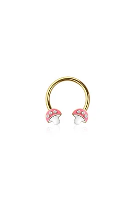 Mushroom Circular Barbell 16g