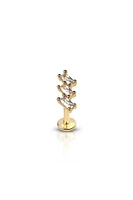 PREMIUM Tiered Rectangle Flat Back 16g