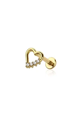 PREMIUM Valentine Heart Flat Back 16g