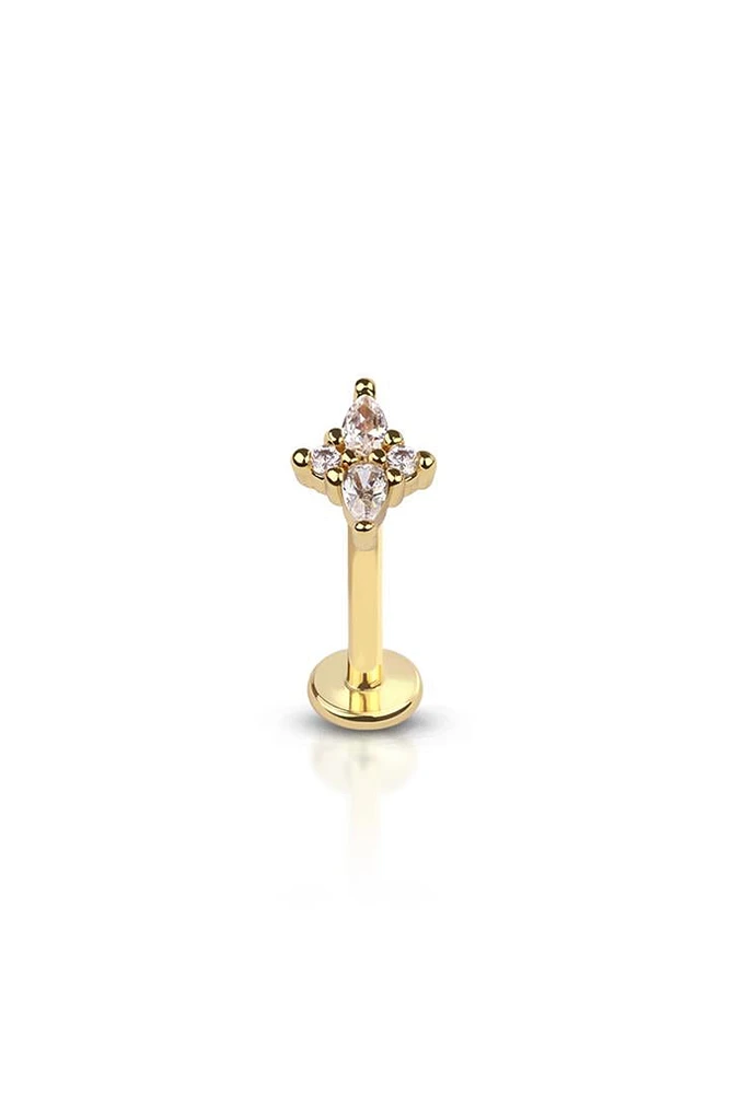 PREMIUM Claw-Set Crystal North Star Flat Back 16g