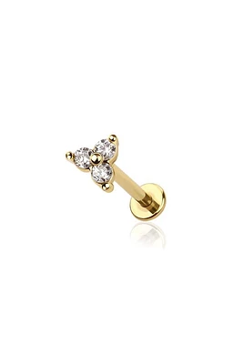 PREMIUM Triple Claw-Set Crystal Flat Back 16g