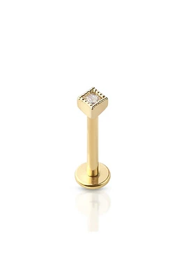 PREMIUM Studded Diamond-Cut Crystal Flat Back 16g