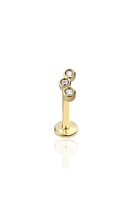PREMIUM Triple Bezel-Set Crystal Flat Back 16g