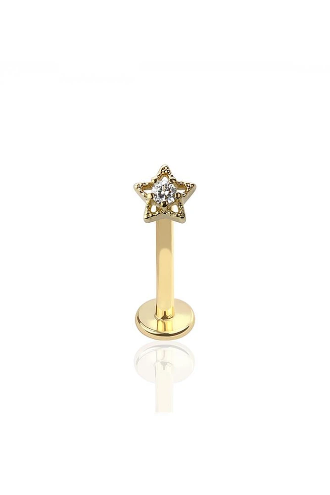 PREMIUM Bejeweled Claw-Set Crystal Star Flat Back 16g