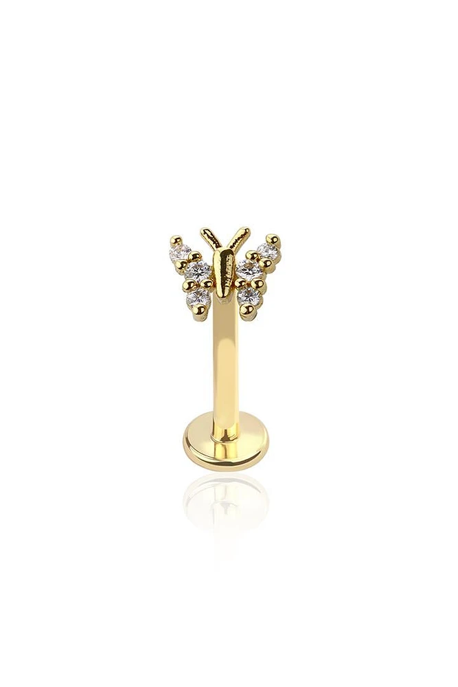 PREMIUM Claw-Set Crystal Butterfly Flat Back 16g