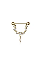 Crystal Constellation Nipple Shield 14g