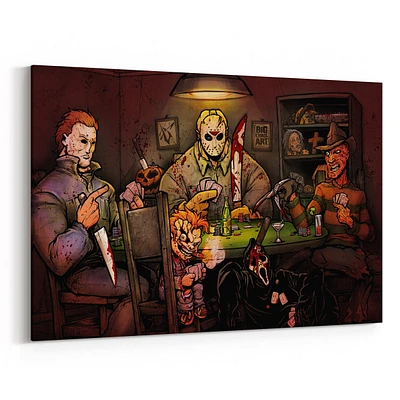 Slasher's Playing Poker