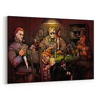 Slasher's Playing Poker
