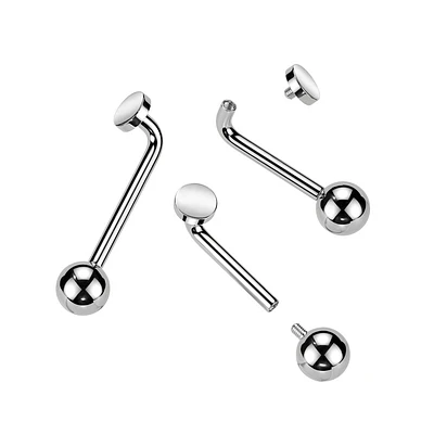 PREMIUM Titanium Simple Christina Bar 14g