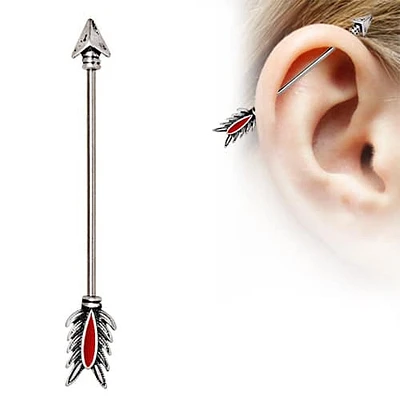 PREMIUM Arrow Industrial Barbell 14g