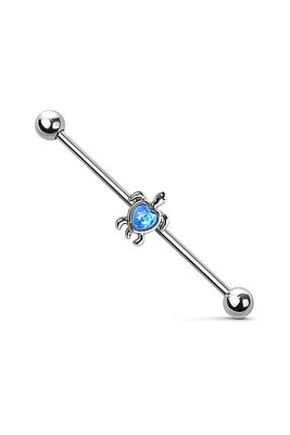 PREMIUM Sea Turtle Industrial Barbell 14g
