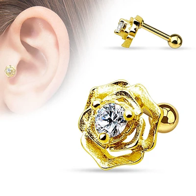 PREMIUM Claw-Set Rose Ball Back 16g