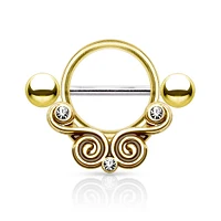 Bold Filigree Nipple Shield