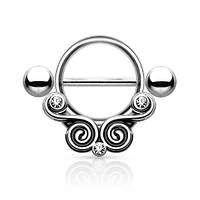 Bold Filigree Nipple Shield