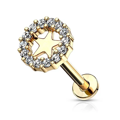 PREMIUM Star Halo Flat Back 16g