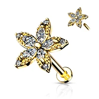 PREMIUM Claw-Set Lily Flat Back 16g