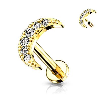 PREMIUM Crystal Moon Flat Back 16g