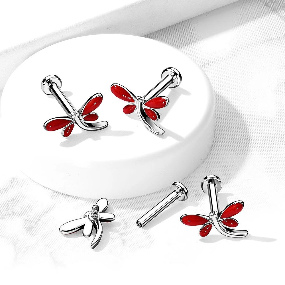 PREMIUM Red Dragonfly Labret 16g