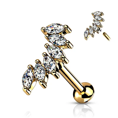 PREMIUM Claw-Set Oval Crystal Curve Flat Back 16g