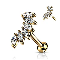 PREMIUM Claw-Set Oval Crystal Curve Flat Back 16g