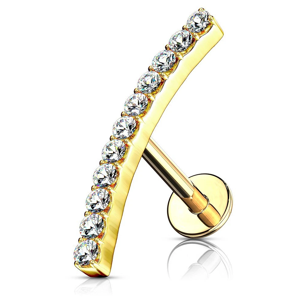 PREMIUM Large Curve Flat Back 16g