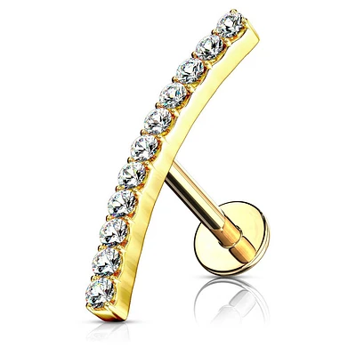 PREMIUM Large Curve Flat Back 16g