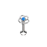 PREMIUM Hollow Flower Opal Flat Back 16g